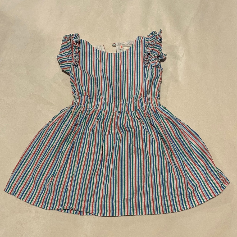 Jcrew seersucker dress 3T